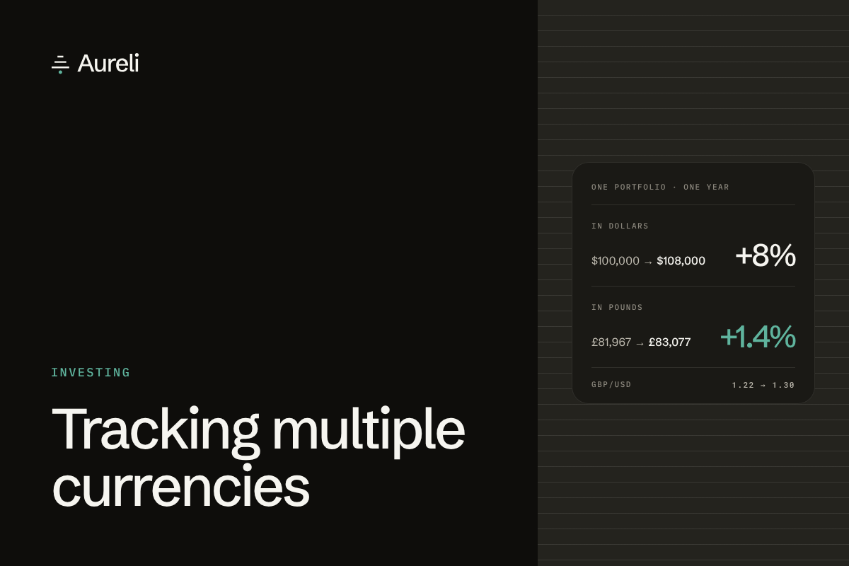 Tracking multiple currencies